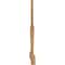 Ekena Millwork Kennewick Timber Gable Bracket, Western Red Cedar, 96"W x 44"H x 1 1/2"D x 5 1/2"F, 11/12 Pitch GBW096X44X0206KEN00SWR - alternate 4